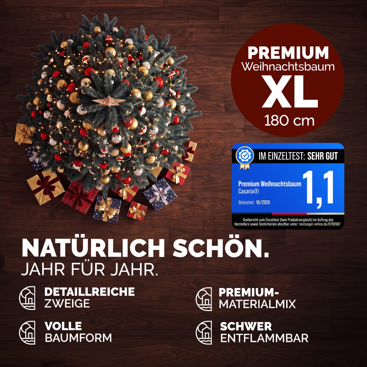 Premium Weihnachtsbaum Künstlich