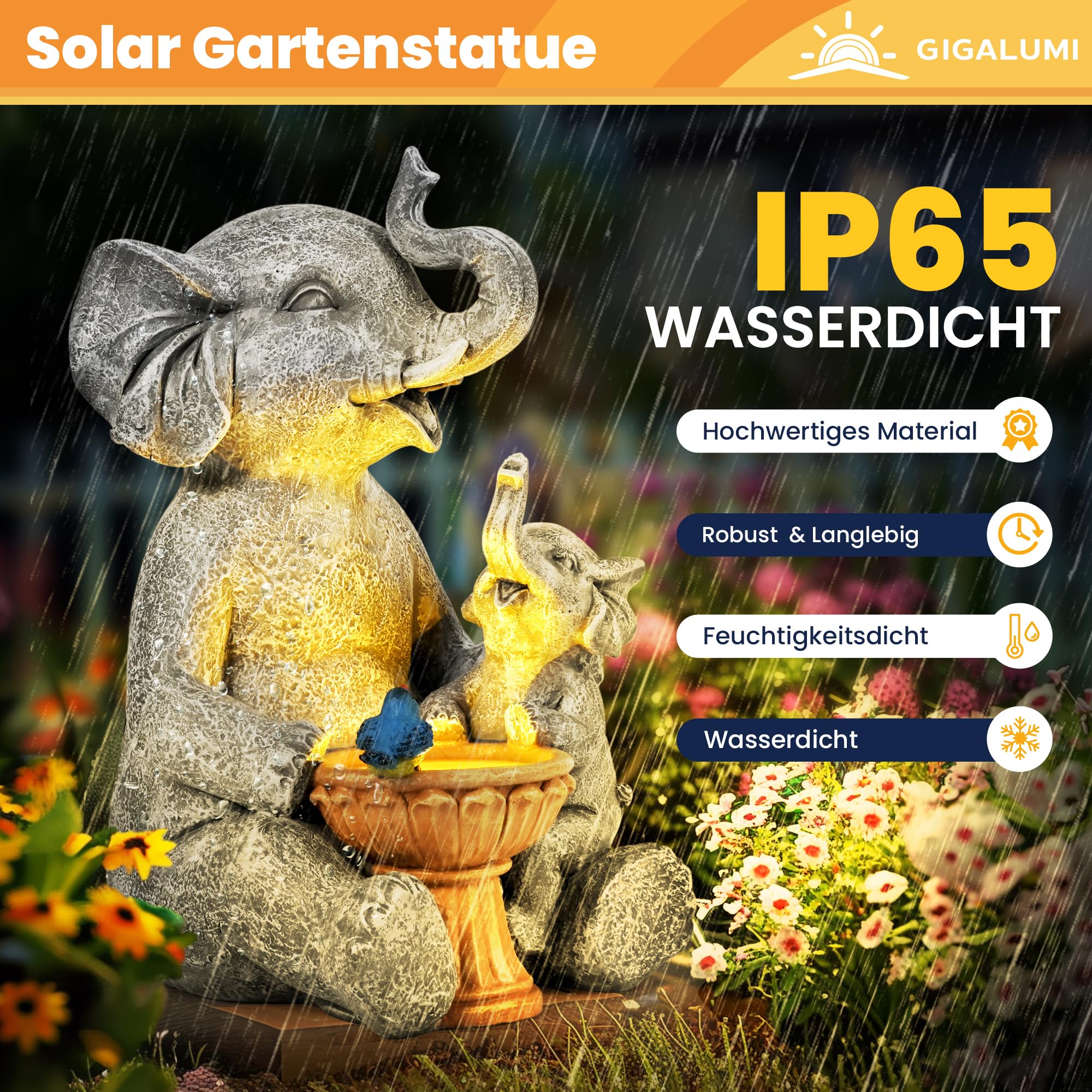 Solar Statuen Gartendeko, Bär Mutter und Bär Kind umarmen Sich, Geburtstagsgeschenk für Frauen, Geschenke für Mama, Wetterfest Gartendeko für Terrasse, draußen, Hof