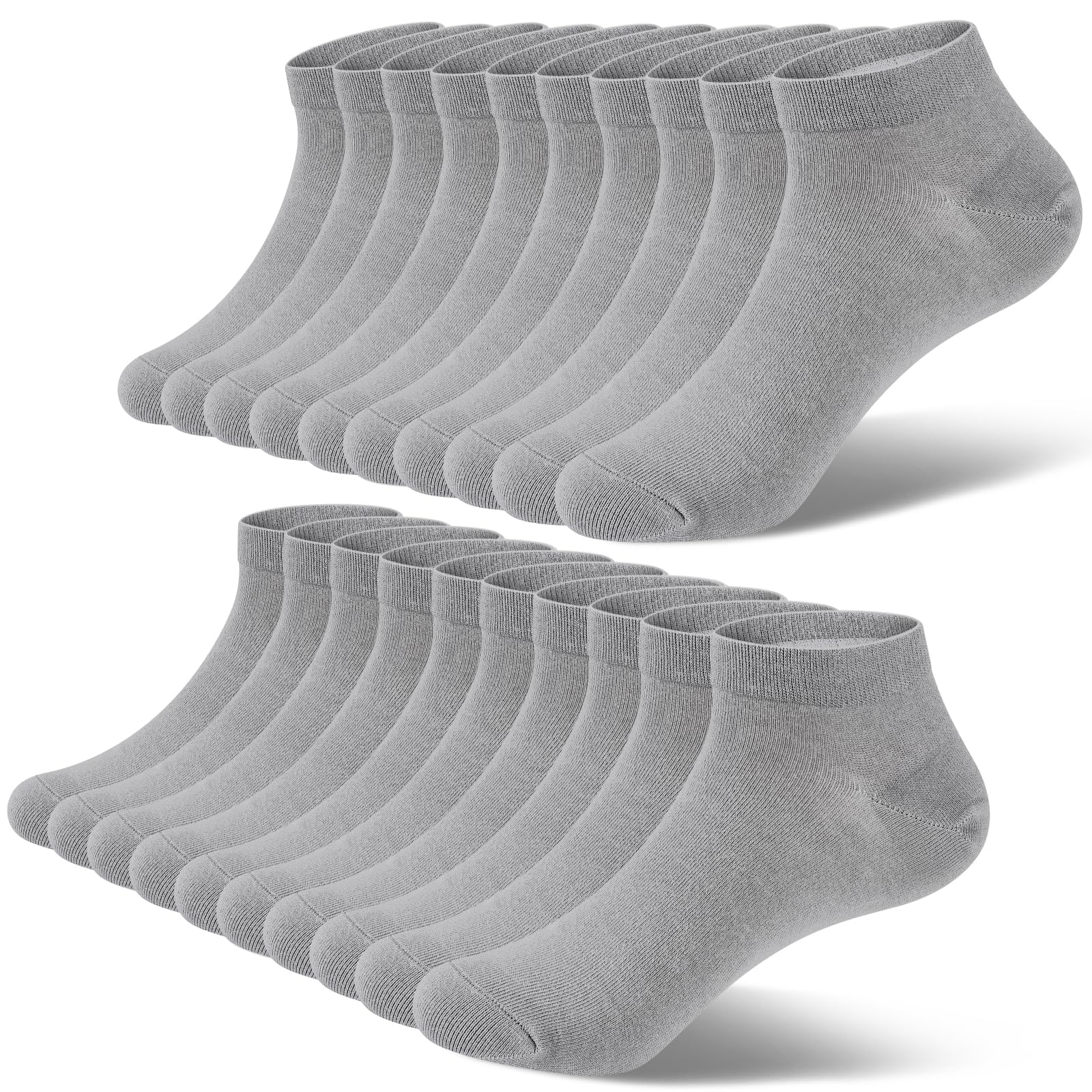 Sneaker Socken Herren Damen 10 Paar Kurzsocken Baumwolle