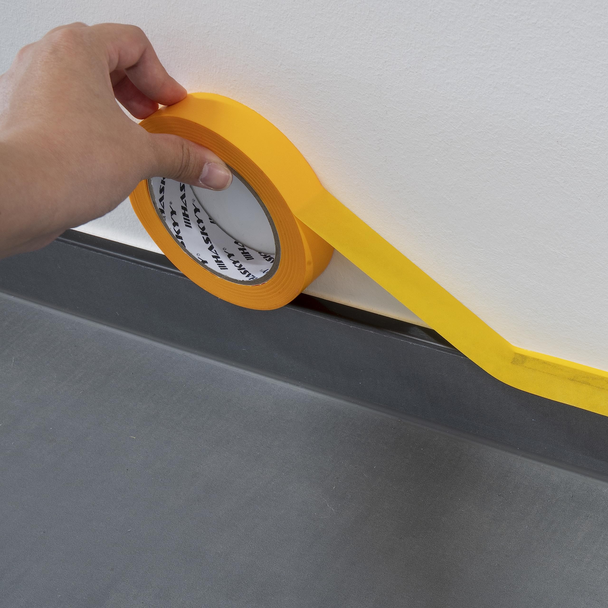 Goldband Malerkrepp Kreppband 3x Malerband 30mm x 50m Profi Abdeckband Malertape Klebeband Washi Tape Gold Papiertape Selbstklebend