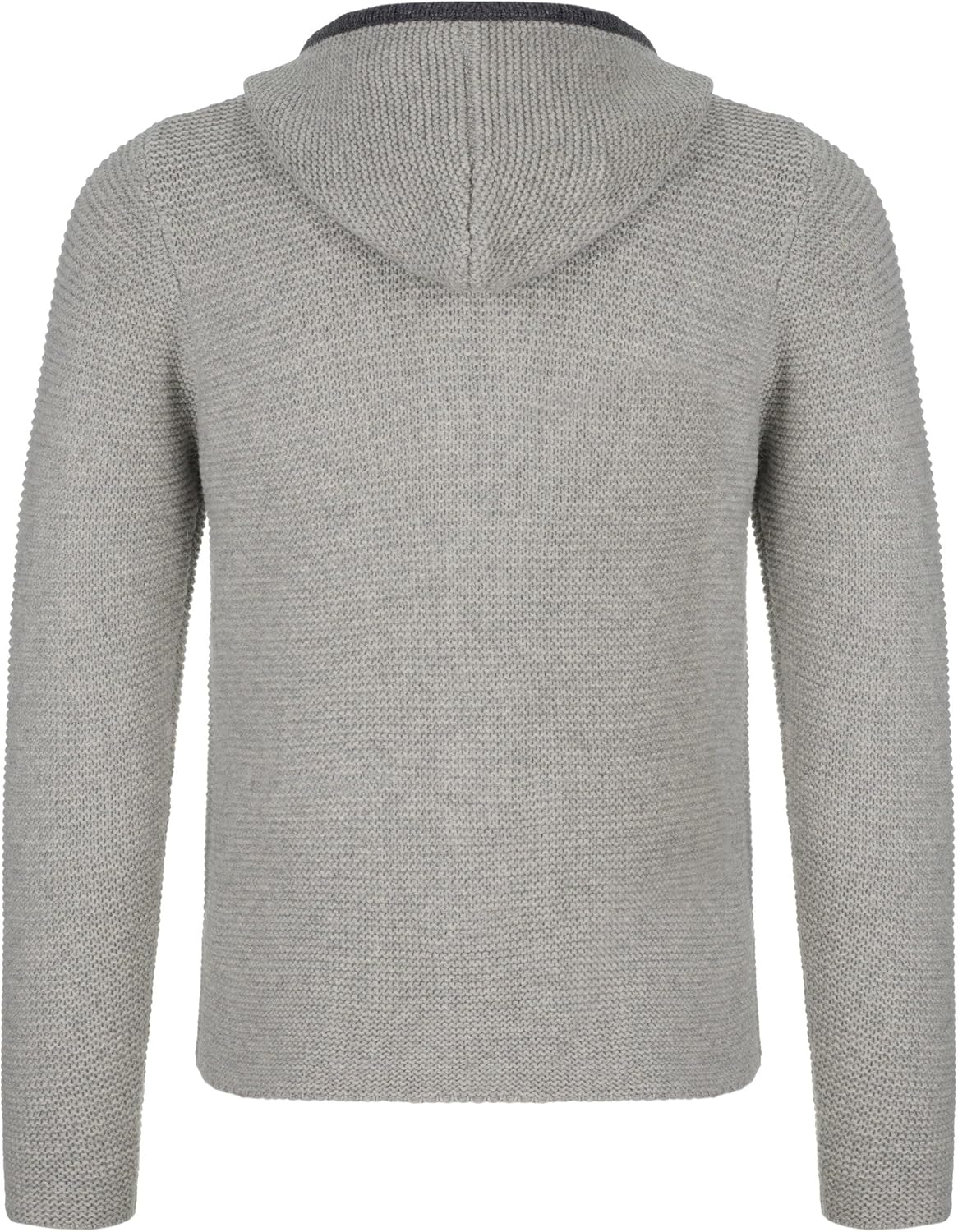 Herren Kostümjacke mit Hood - Kostüm Hoodie für Männer in Schwarz / Anthrazit und Grau und Braun - Traditionelle Strickjacke in S, M, L, XL, XXL, XXXL