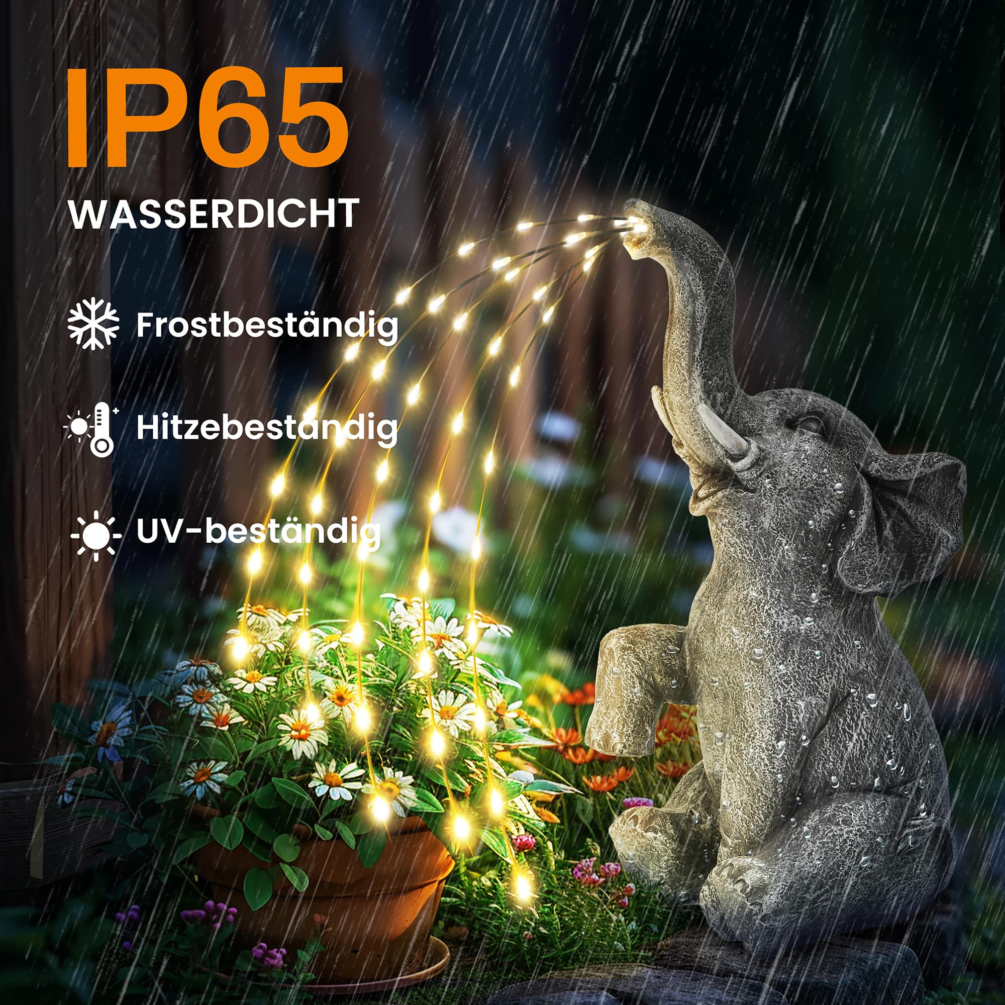Solar Statuen Gartendeko, Bär Mutter und Bär Kind umarmen Sich, Geburtstagsgeschenk für Frauen, Geschenke für Mama, Wetterfest Gartendeko für Terrasse, draußen, Hof