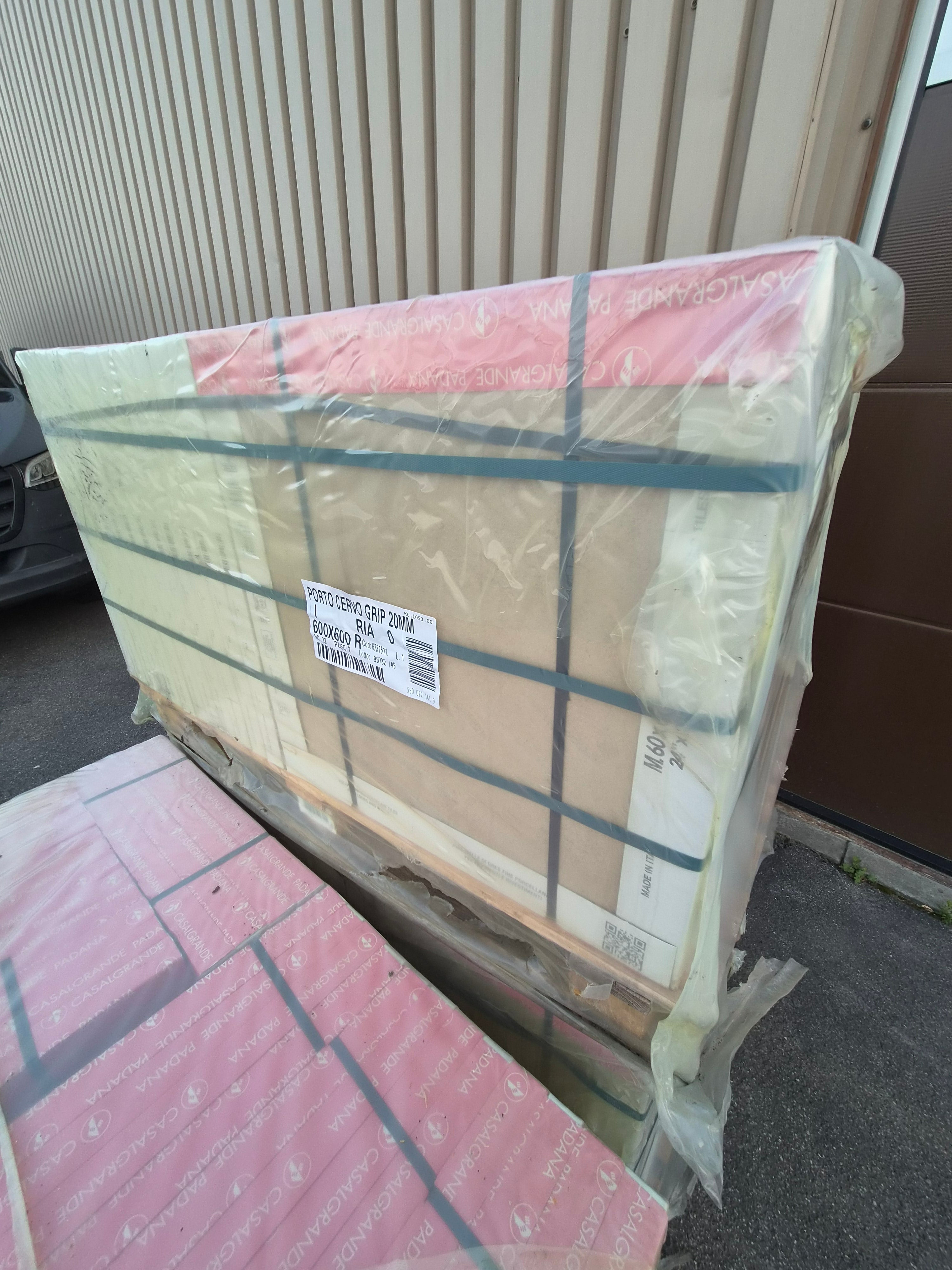Terrassenplatten Casalgrande 60 x 60 x 2 cm - beige / 69 m2 - Restposten / NEU & OVP - Gratis Lieferung!
