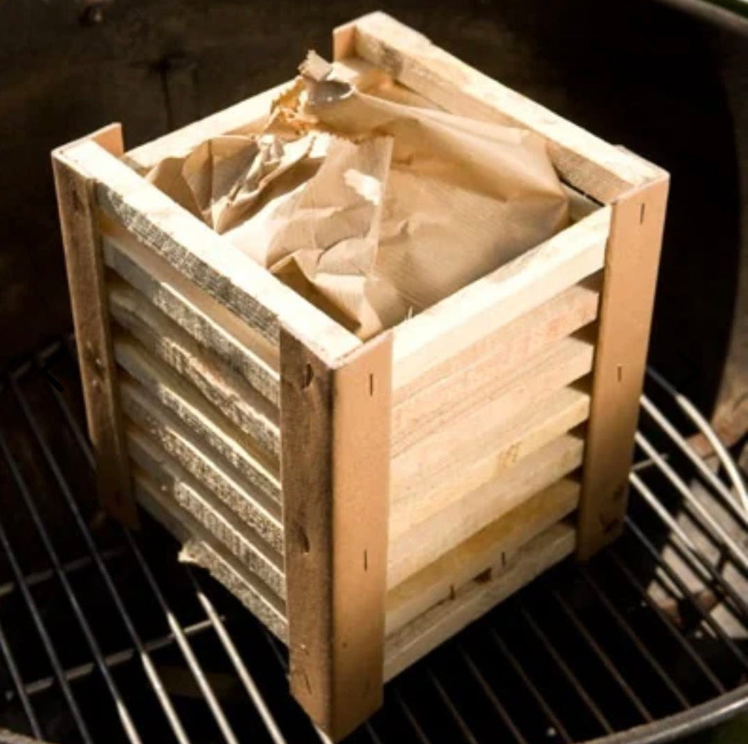 Easy Grill Brik Box / Anzünd-Hilfe / Grillholz - Restposten