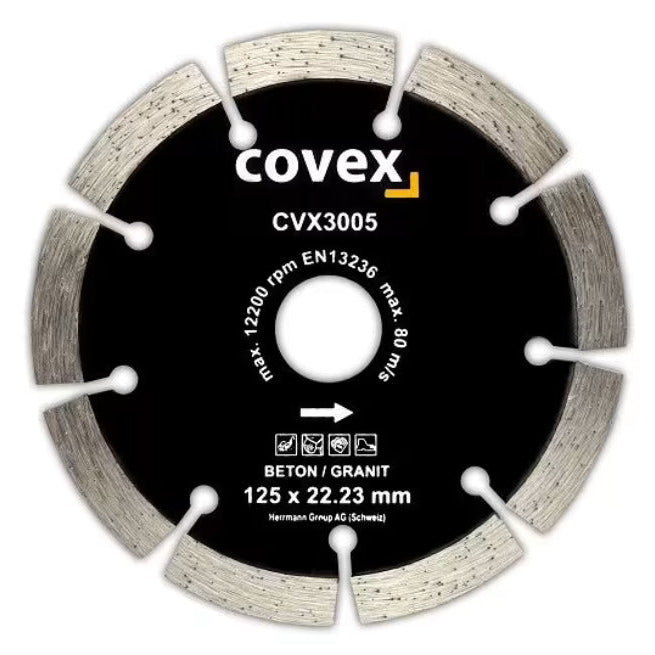 50 x Trennscheiben 125 x 22.3 mm - Beton & Granit / Restposten - Sonderposten- Nur Fr. 4.50. - pro Stk.