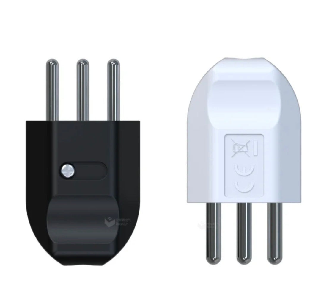 1000 x T12 Anschluss Stecker / 10A 250 VAC