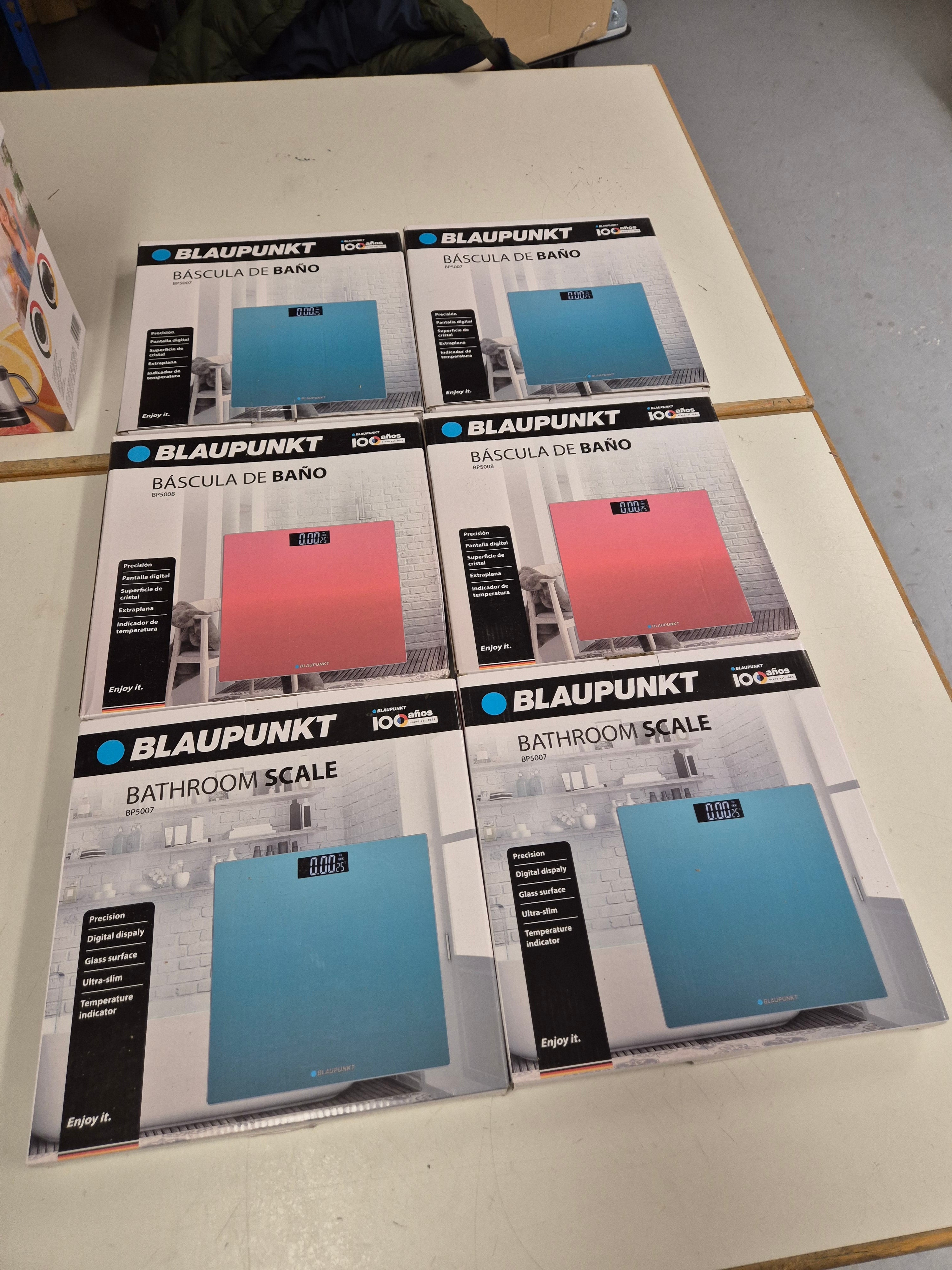 Restposten Blaupunkt 7 x Saftpressen & 6 x Waagen / NEU & OVP! Gratis Lieferung