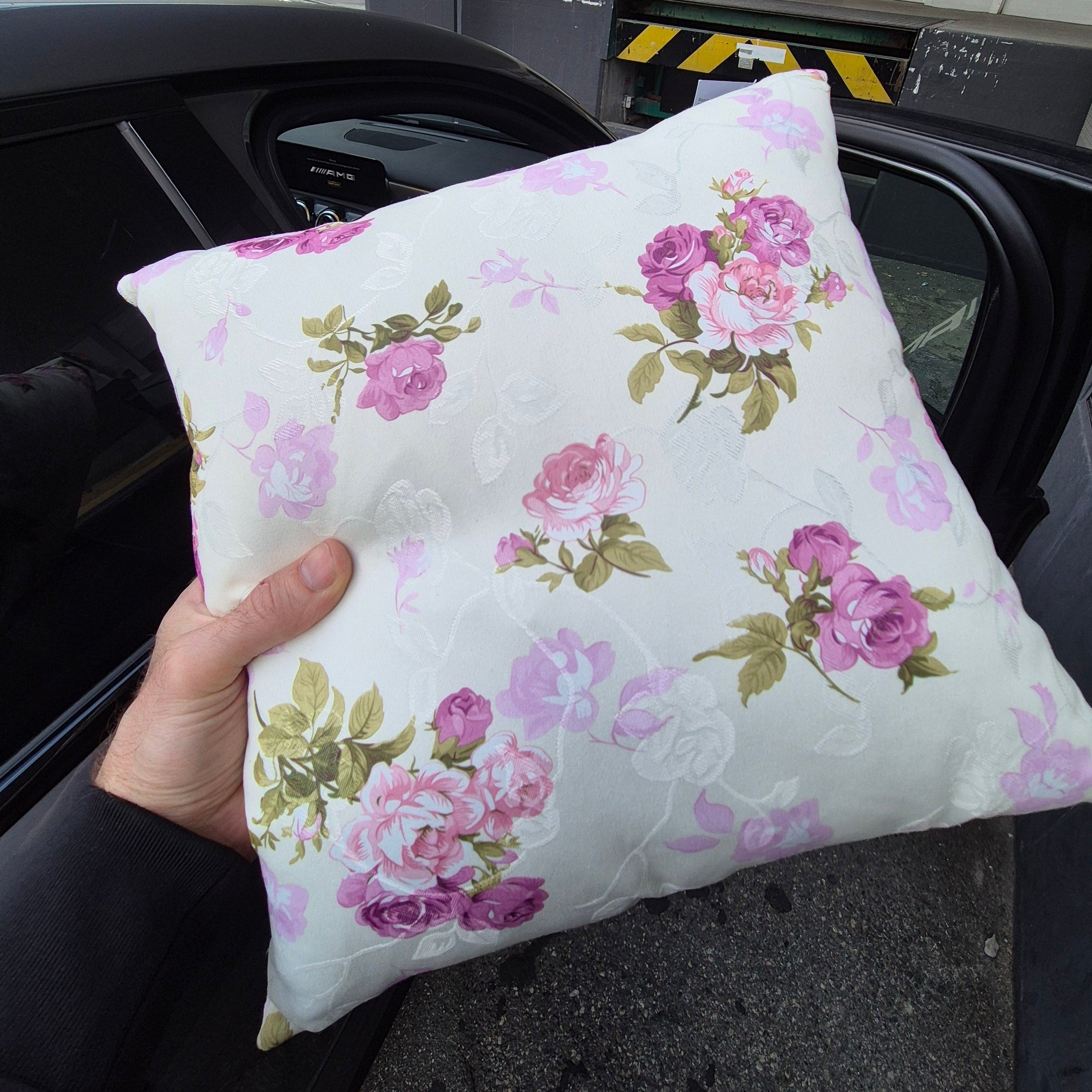 100 x Kissen 40 x 40 Rose - Restposten