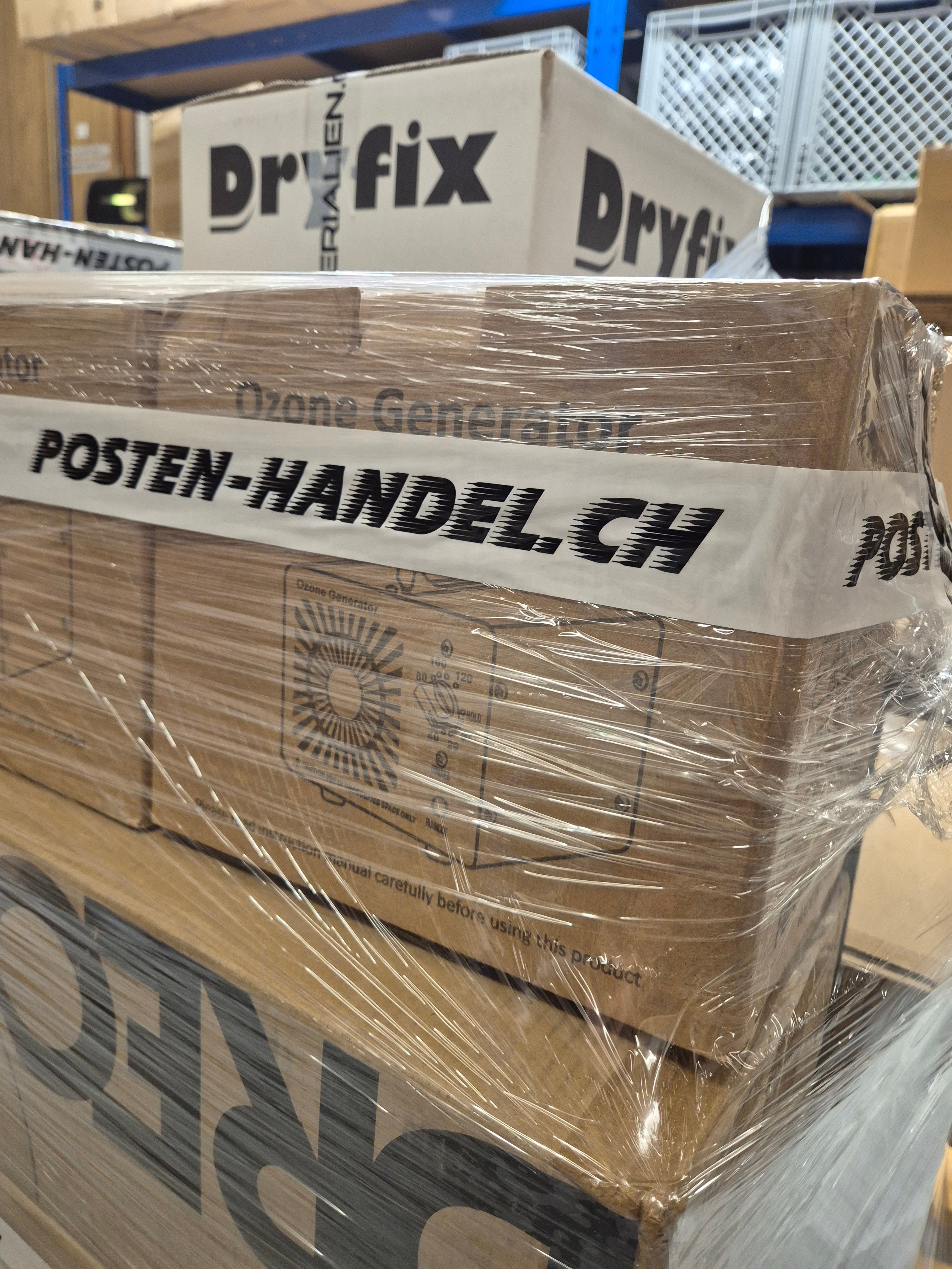 Restposten Palette Werkzeug / 2 x Heizlüfter 9 kW Dryfix / 1 x Turmventilator Dreo / 3 x Rührwerk Brutus / 4 x Fugen Reinigungsset - NEU & OVP - Verkaufs Wert + 2000.- / Gratis Lieferung!