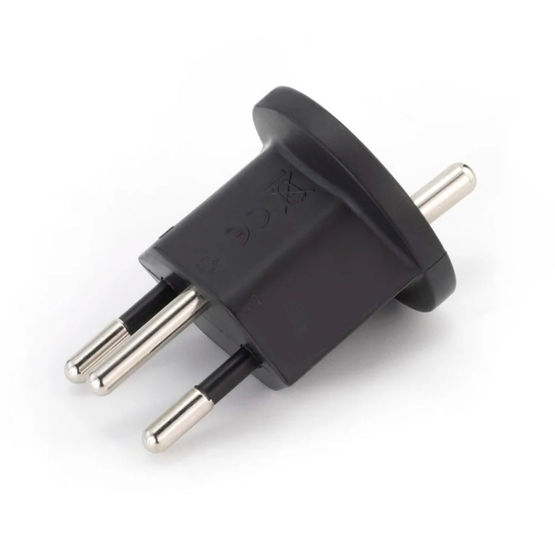 100 x Fixadapter CH Typ12 / Schuko - 3-polige Variante / 10 A / 250 VAC - NEU & OVP