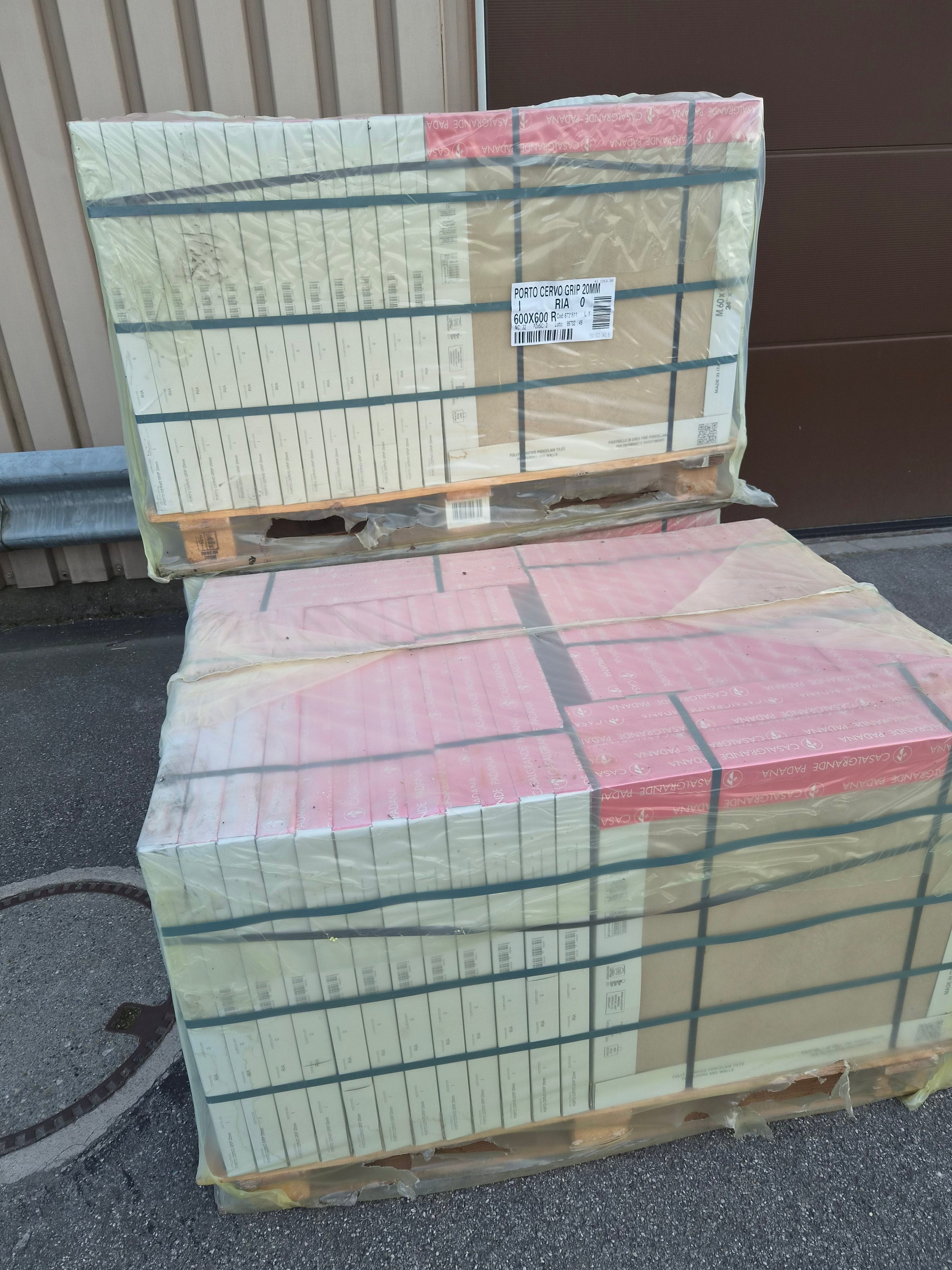 Terrassenplatten Casalgrande 60 x 60 x 2 cm - beige / 69 m2 - Restposten / NEU & OVP - Gratis Lieferung!