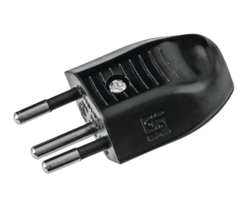 100 x T12 Anschluss Stecker Steffen / 10A 250 VAC - Restposten